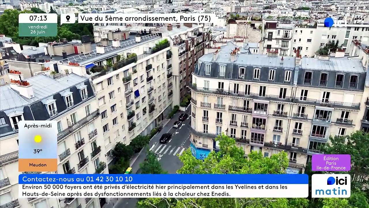 26/06/2026 - ici matin par ici Paris Île-de-France en vidéo