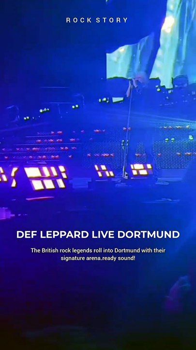 Def Leppard live at Dortmund