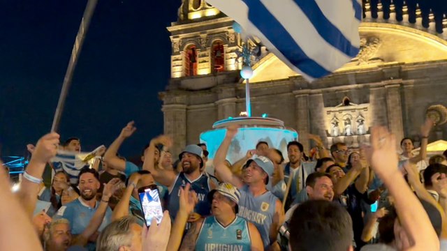 Desde dentro: el histórico banderazo de Uruguay en Guadalajara en la previa contra España