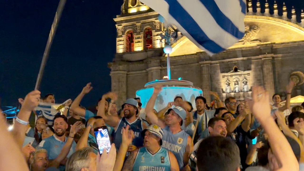 Desde dentro: el histórico banderazo de Uruguay en Guadalajara en la previa contra España