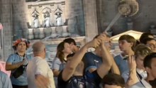Los cuatro cánticos de la hinchada de Uruguay contra España