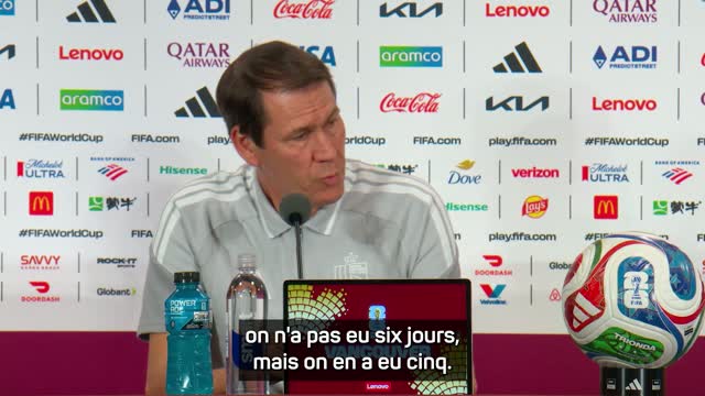 Belgique - Garcia : "Lukaku n’a pas 90 minutes dans les jambes"