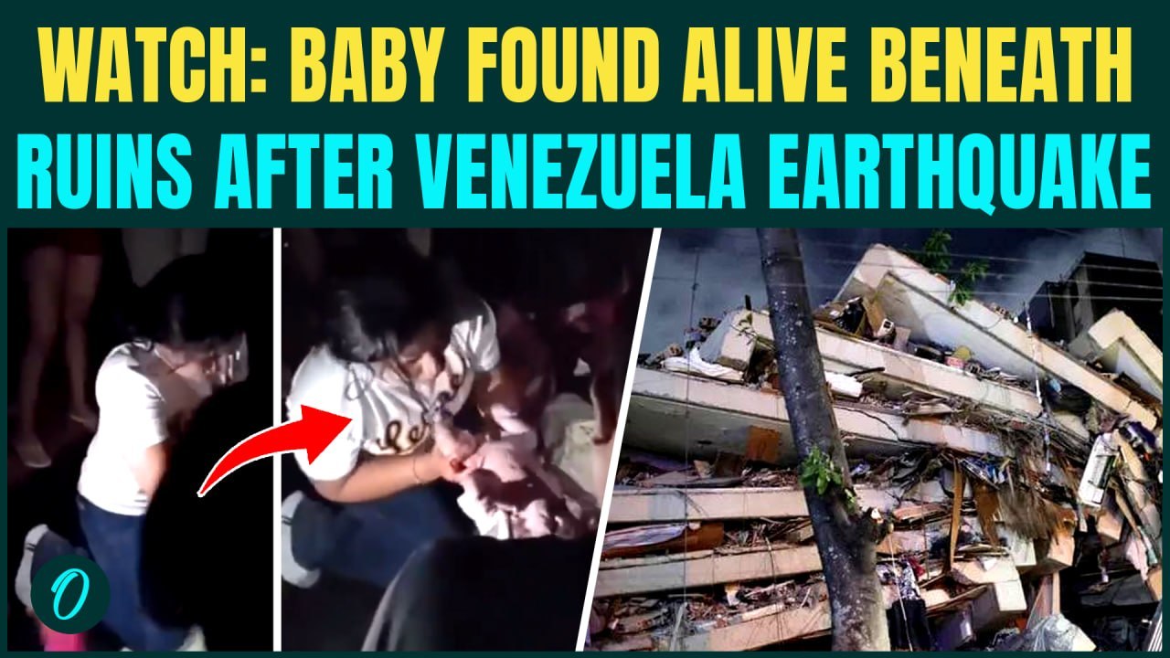 Venezuela Earthquake SHOCKING Miracle- Baby BORN Beneath Earthquake Rubble, Pulled Alive From Debris