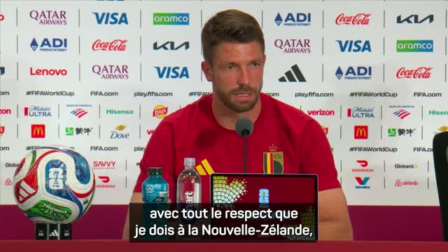 Belgique - Mechele : "Sur le papier, on a plus de qualités que la Nouvelle-Zélande"