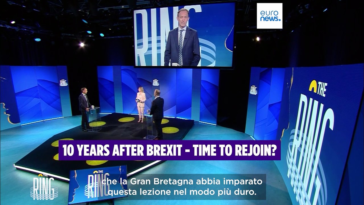 Brexit ha reso l'Europa più forte o più debole? Eurodeputati a confronto a The Ring