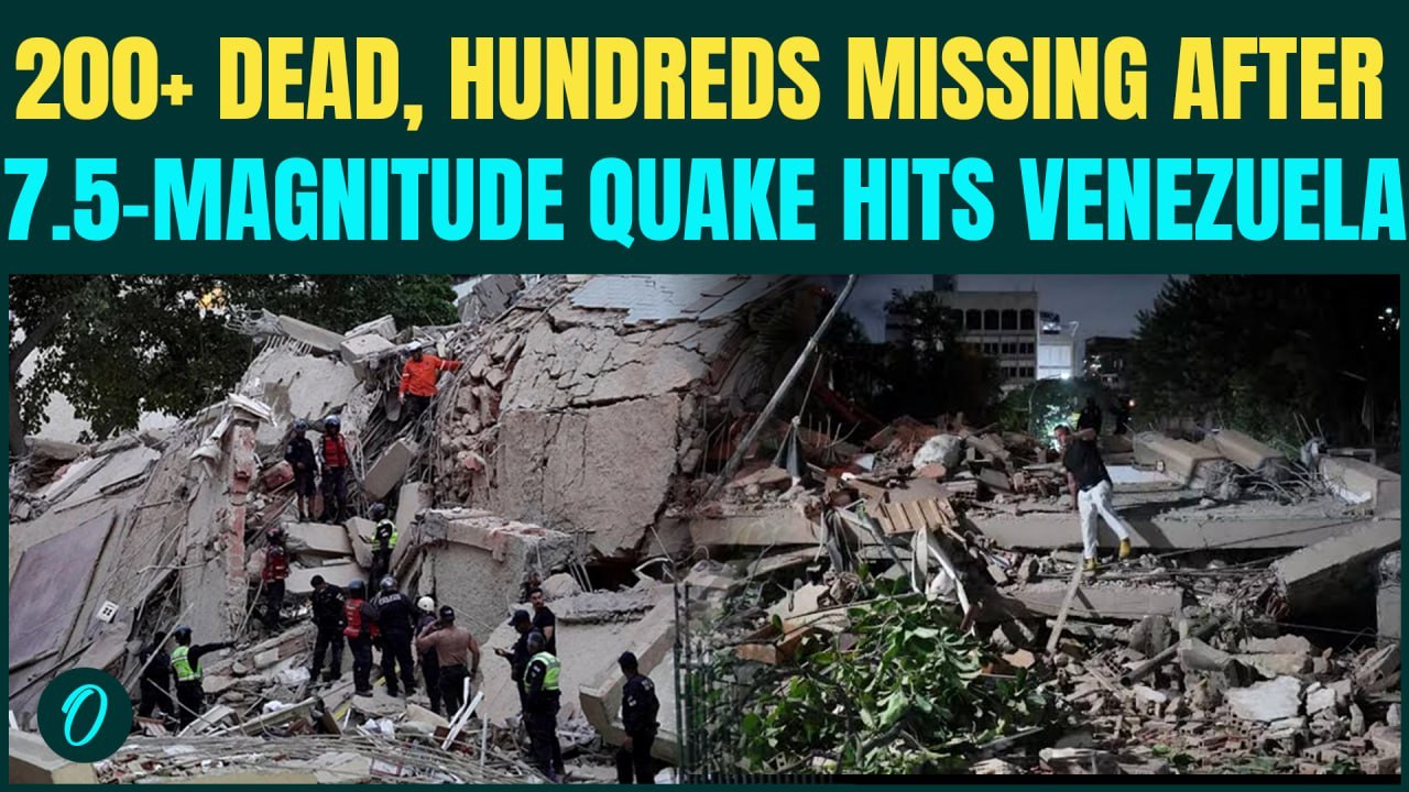 BREAKING: Venezuela Earthquake Kills 200+, Hundreds Remain Missing After Massive Quake Strikes