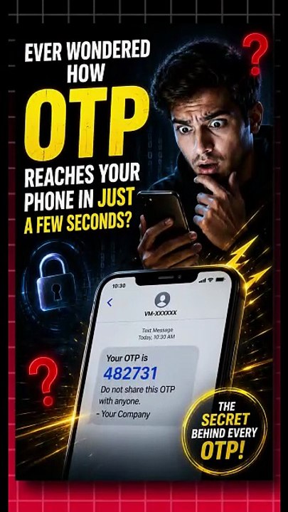 OTP सिर्फ 2 Seconds में कैसे पहुंचता है ?