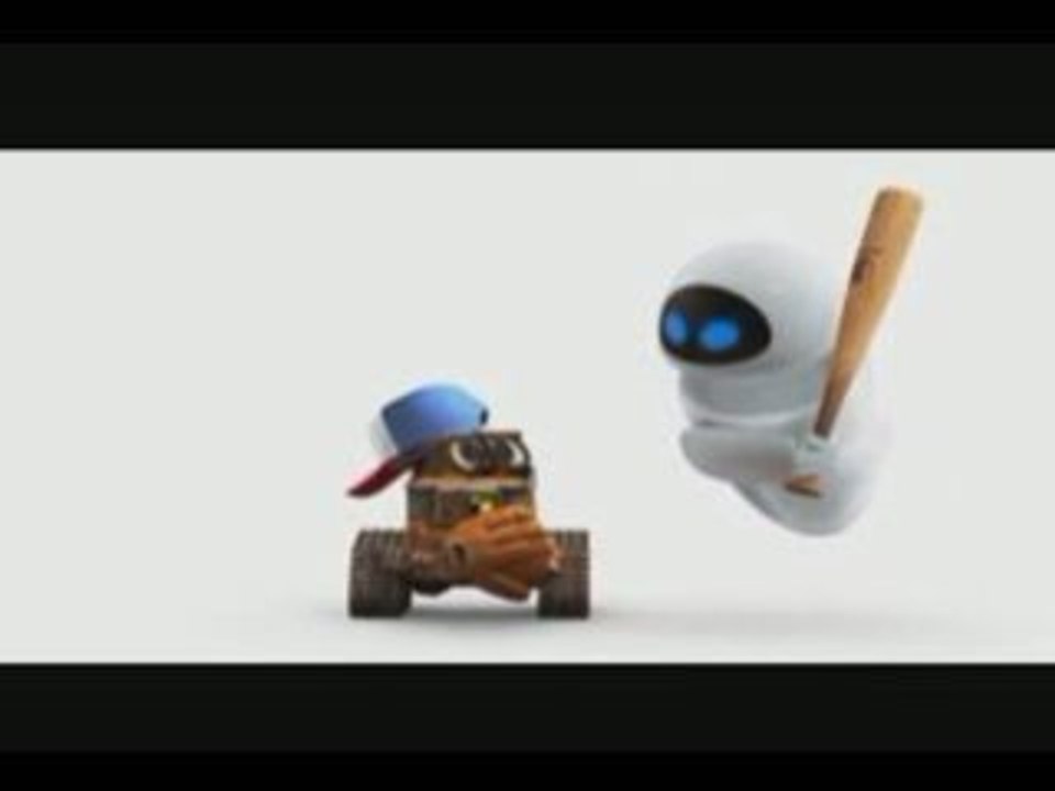 Wall-E et Eve au baseball
