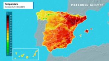 Mañana las temperaturas seguirán bajando en el Cantábrico