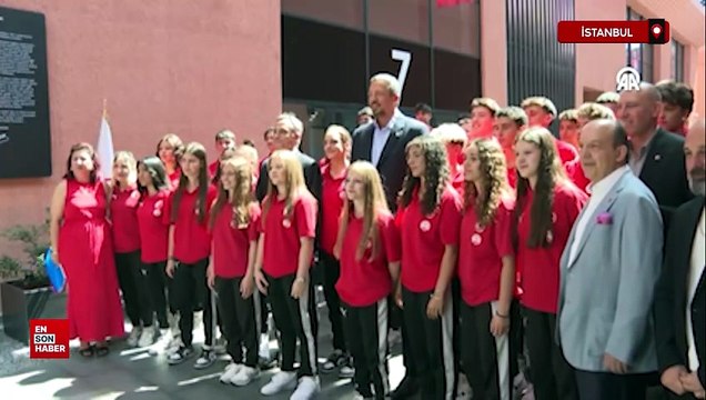 İstanbul TBF Basketbol Spor Lisesi'nin karne töreni yapıldı