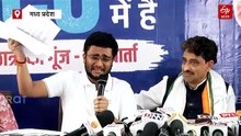 प्रेस कॉफ्रेंस में रो पड़ा टाॅपर, CBSE ने बर्बाद कर दिया, सांसद इमरान ने कहा 89 पेपर हो चुके लीक