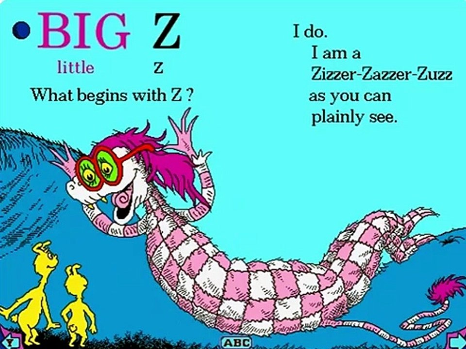 Dr. Seuss's ABC Living Books - Letter Z