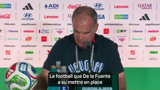 Uruguay - Bielsa : "Le football de De la Fuente est bien plus attractif que le mien !"