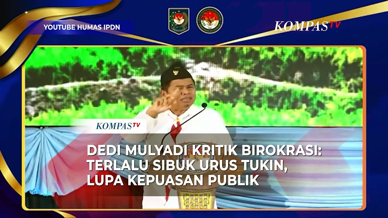 Dedi Mulyadi Kritik Birokrasi: Terlalu Sibuk Urus Tukin, Lupa Kepuasan Publik