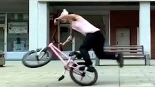 Guy Performs Amazing Tricks While Riding His BMX Bike
