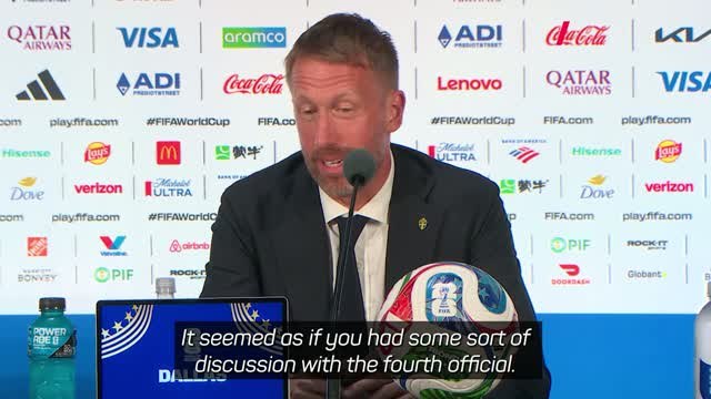 Potter has his say on hydration break drama