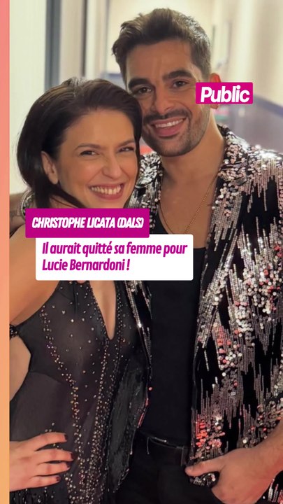 Lucie Bernardoni en couple avec Christophe Lica...