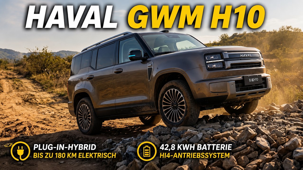 2026 Haval GWM H10: Luxus, Technik und Geländetalent im großen SUV