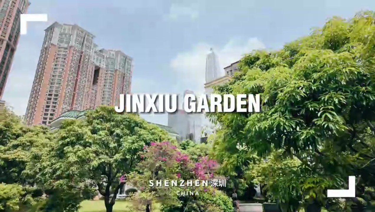 A Beautiful Chinese Classical Suzhou-style Garden in Downtown Shenzhen