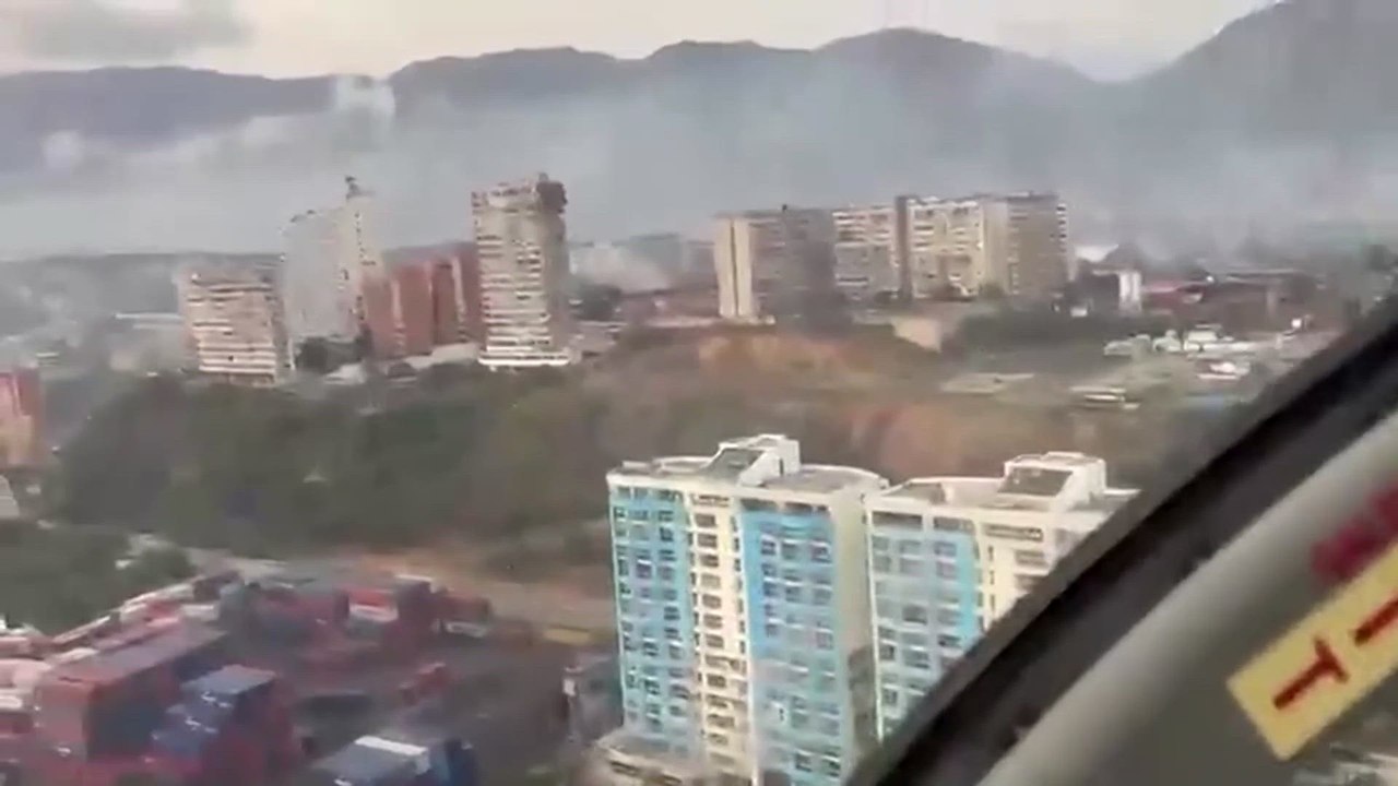 Imágenes aéreas de la destrucción en La Guaira tras los mortíferos terremotos
