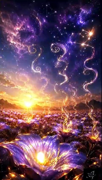 The Universe Blooms Every Dawn | Surreal AI Cinematic Experience