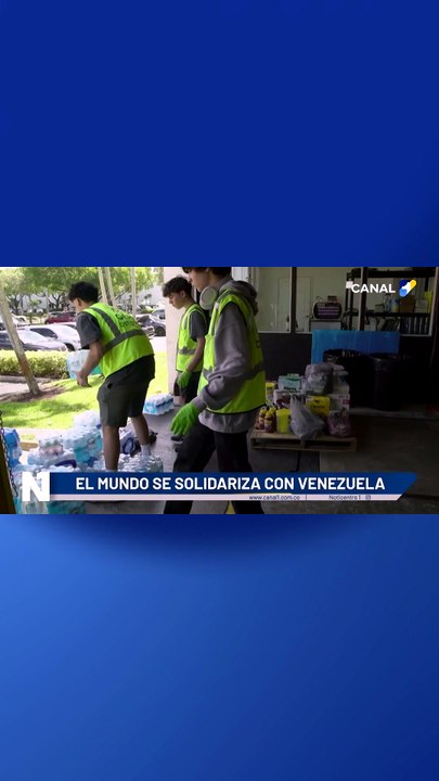 El mundo se solidariza con Venezuela