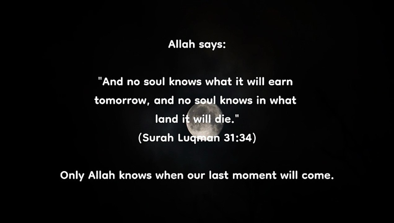 What If Tonight Is Your Last Night on Earth? 🌙😢 | Islamic Reminder