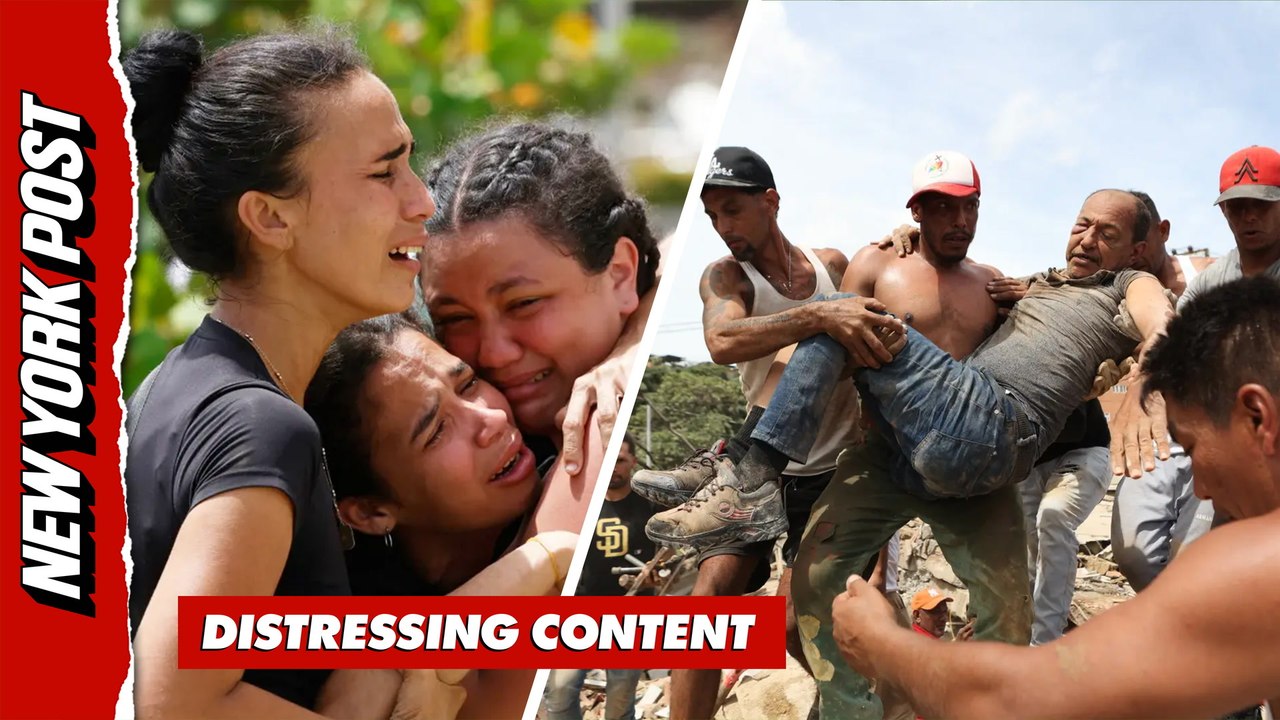 Families search through rubble after deadly Venezuela earthquakes
