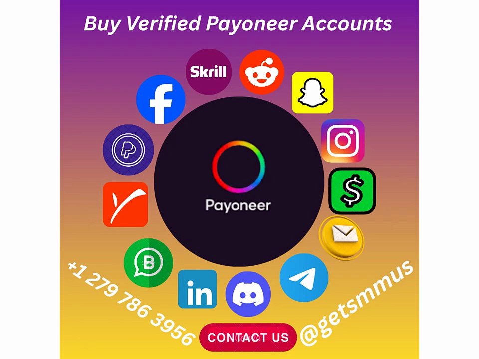 Buy Verified Payoneer Accounts