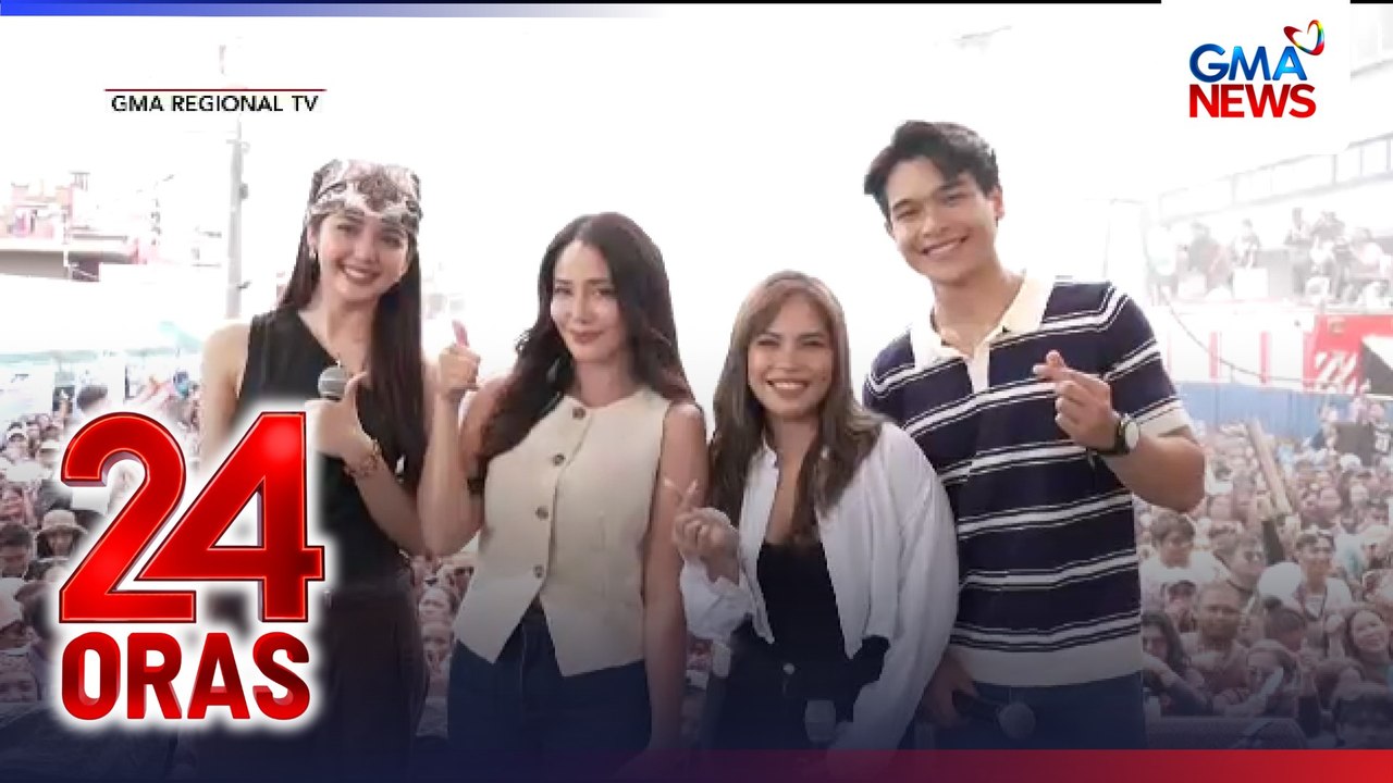 Regada Water Festival ng Cavite City, naging extra special sa pakikisaya ng Kapuso at Sparkle stars | 24 Oras