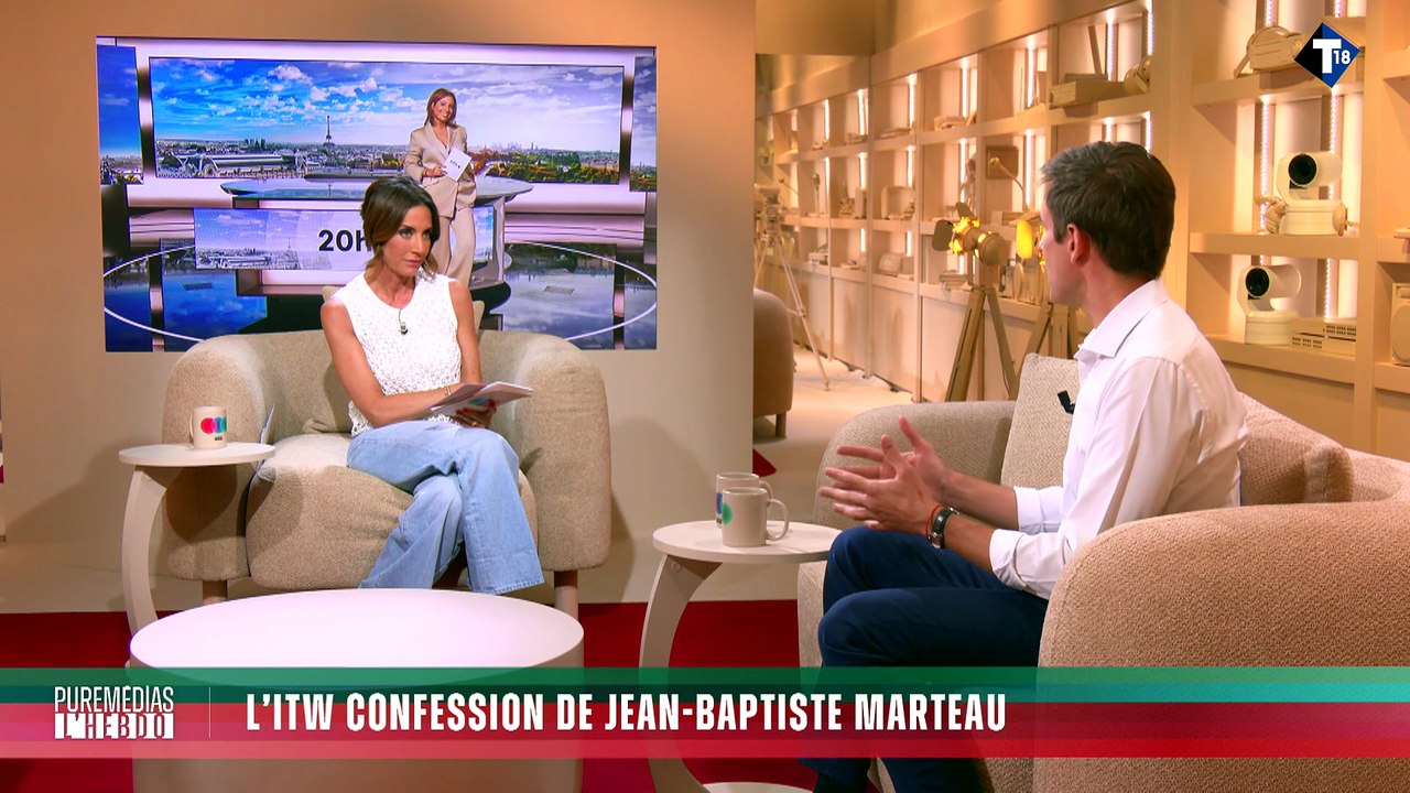 Jean-Baptiste Marteau, invité de "Puremédias, l'hebdo" dimanche.