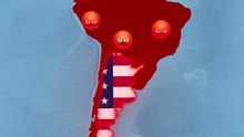 ¿Qué pasaría si Estados Unidos y Argentina intercambiaran lugares?