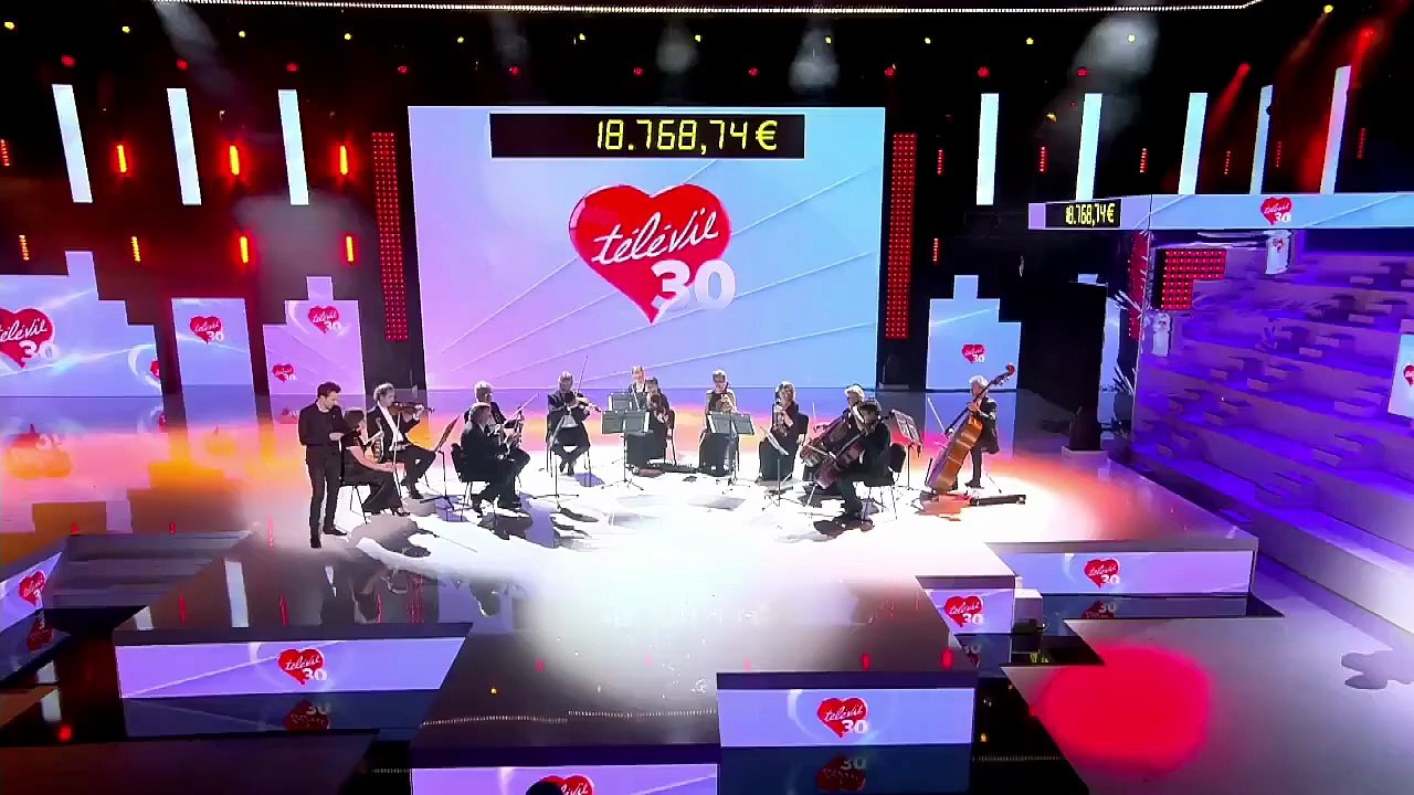 2018 - Johnny Hallyday : Greg Zlap Rend Hommage au Télévie avec “Gabrielle” (RTL-TVI, 21 Avril)