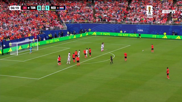 Túnez 1-3 Países Bajos | Resumen | Mundial 2026