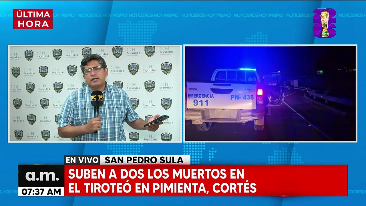 Violento ataque contra camioneta en marcha deja dos muertos en Potrerillos