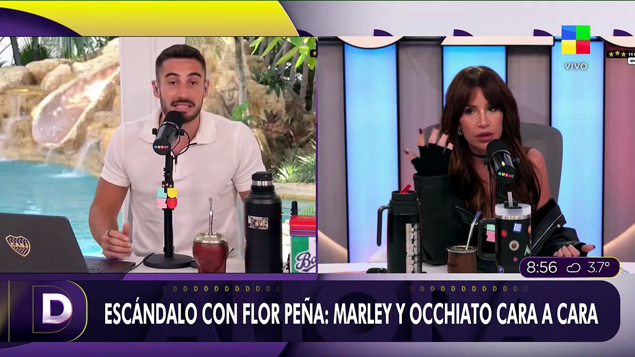El explosivo pedido de Marley a Nico Occhiato para su regreso a Luzu y que involucra a Florencia Peña