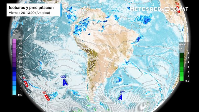 Llega un fin de semana con algunas lluvias en el AMBA y fuertes tormentas en el norte del Litoral