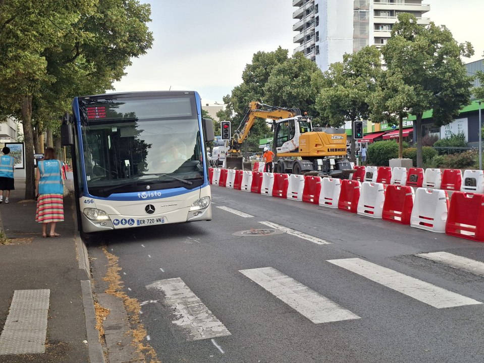 Caen : plusieurs lignes de bus modifiées pour trois ans, en raison des travaux d'extension du tramway