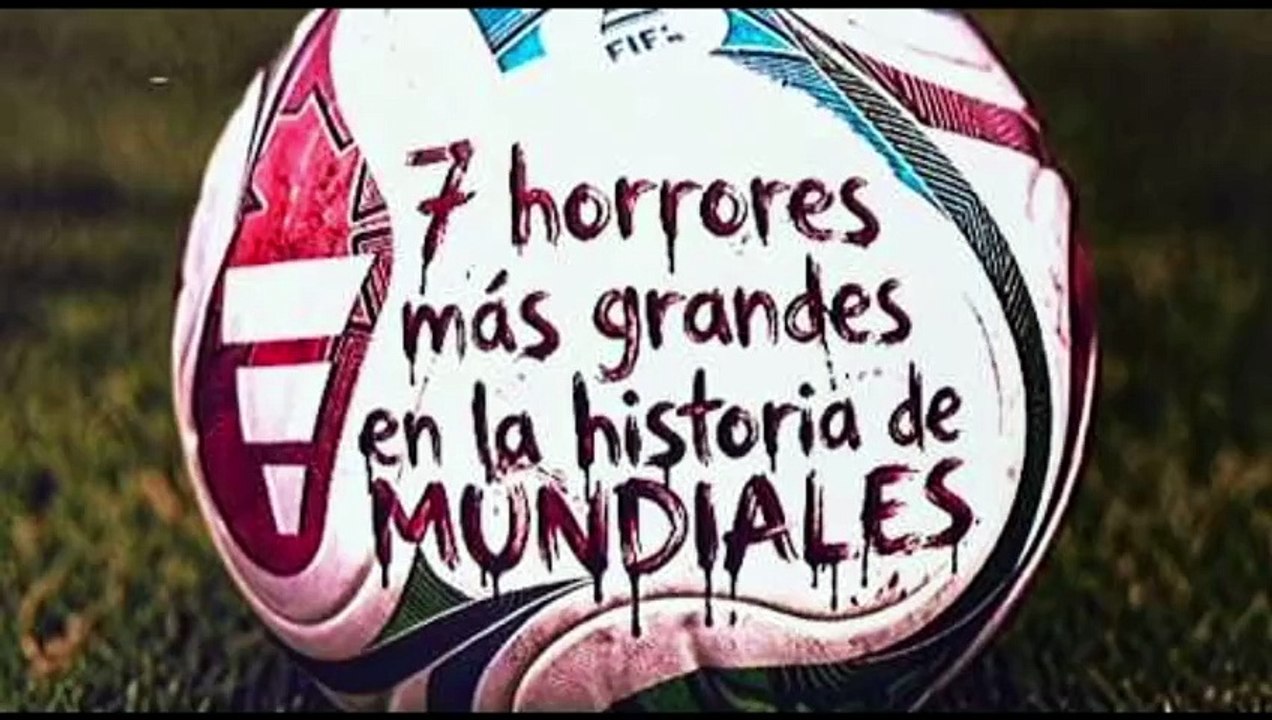 Los 7 horrores más grande en la historia de los Mundiales de fútbol