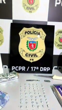 PCPR e PM fecham ponto de tráfico de drogas e prendem mulheres em Cruzeiro do Oeste