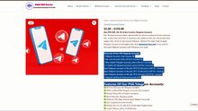 Buy Telegram Accounts, Currency & Items Safely on