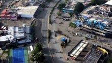 La devastación del terremoto de Venezuela, desde el cielo.
