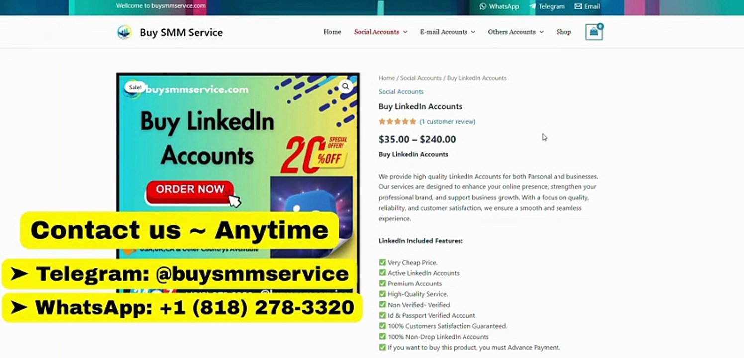 Trusted Platforms to Buy Old Linkedln Accounts with Instant Delivery