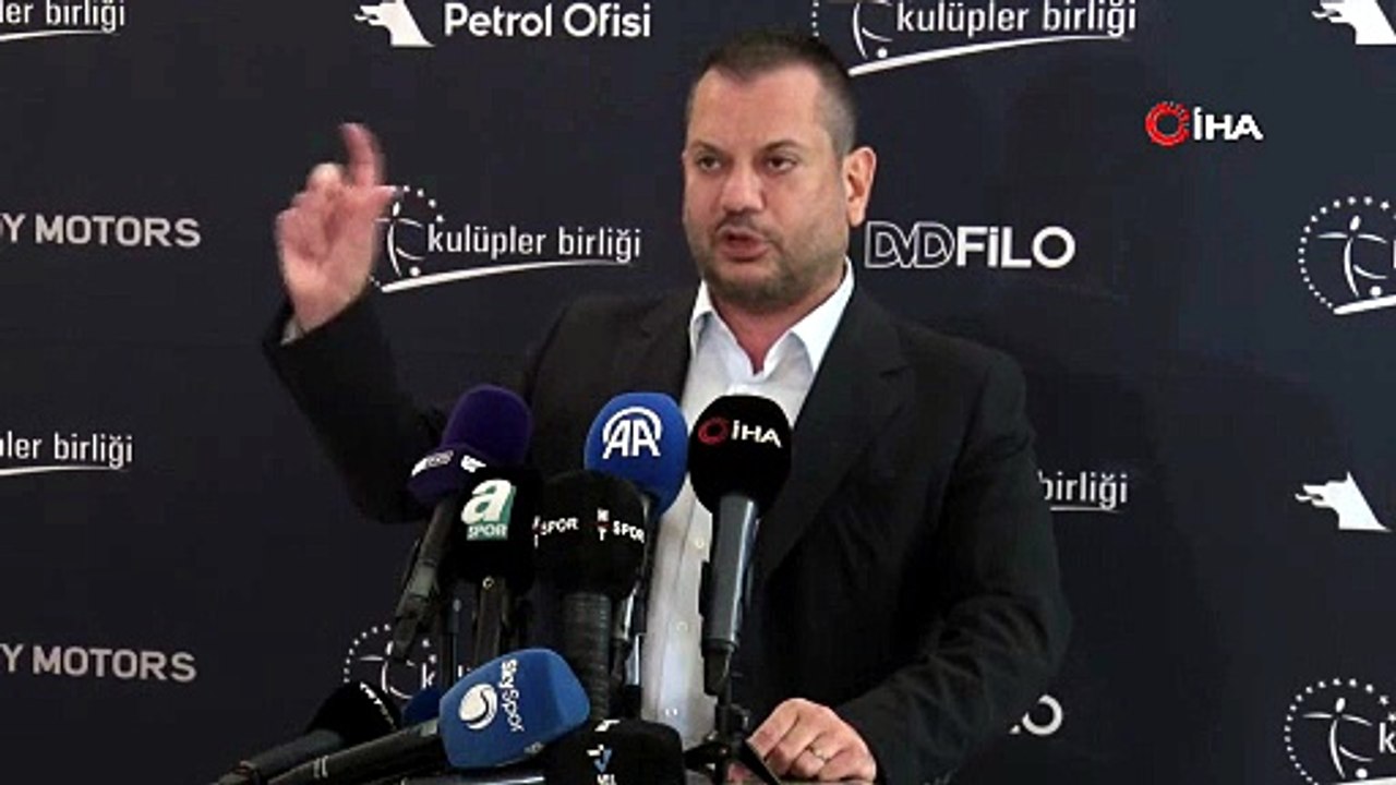 Ertuğrul Doğan: "Yayın gelirlerinde Türk futbolunun değerinin bu olduğunu düşünmüyoruz" | Ajansspor | IHA
