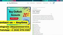 Top 11 Sites to Buy Old Outlook Accounts with Instant Delivery