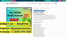 Top 11 Trusted Sites to Buy Old Shopify Accounts Online