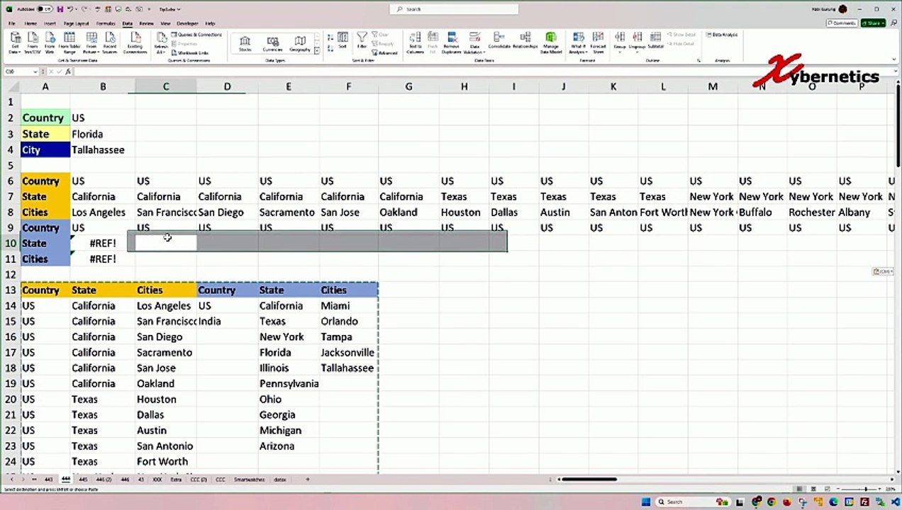 Dynamic Dependent drop-down List in Excel for H...