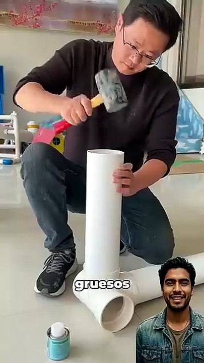 De simples tubos de PVC a la mesa acuario más épica 🤯🐠#IdeasCreativas