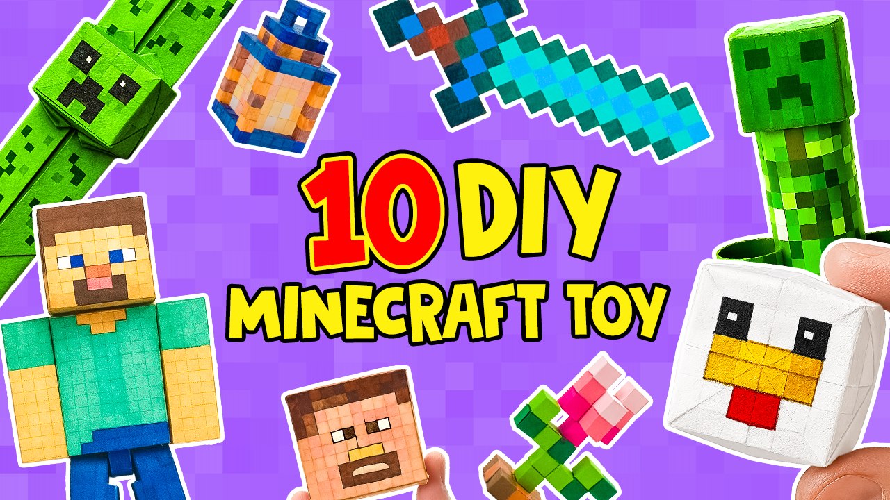 Créations Minecraft : 10 Bricolages Étonnants à Découvrir !