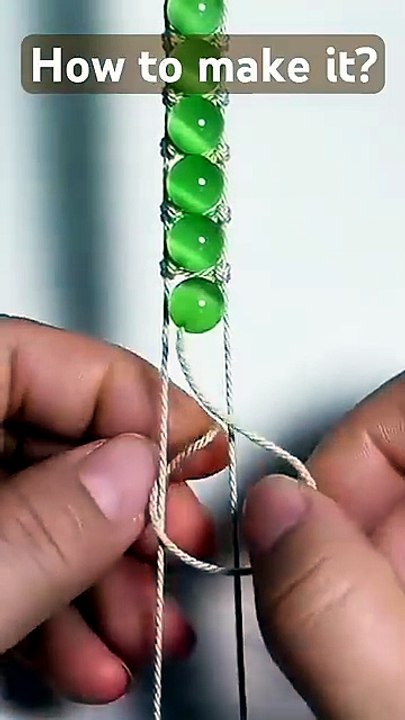 How to make it.#shorts #shortsfeed #diy #craft #diycrafts #handmade #howto #bracelet #fashion #knot